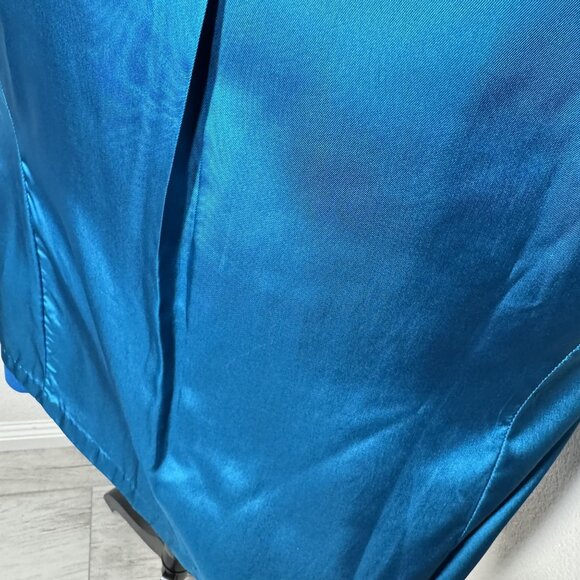 Vintage Pendleton Womens Blue Blazer Size 6 100% Virgin Wool Two-Button Tailored - Picture 9 of 9